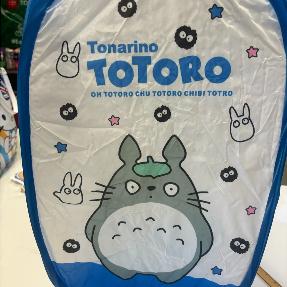 Totoro toy bin or laundry basket